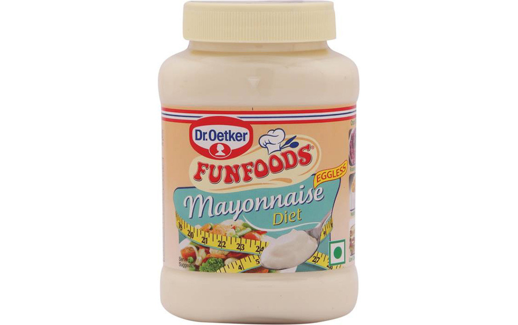 Dr. Oetker Fun foods Mayonnaise Diet    Plastic Jar  275 grams